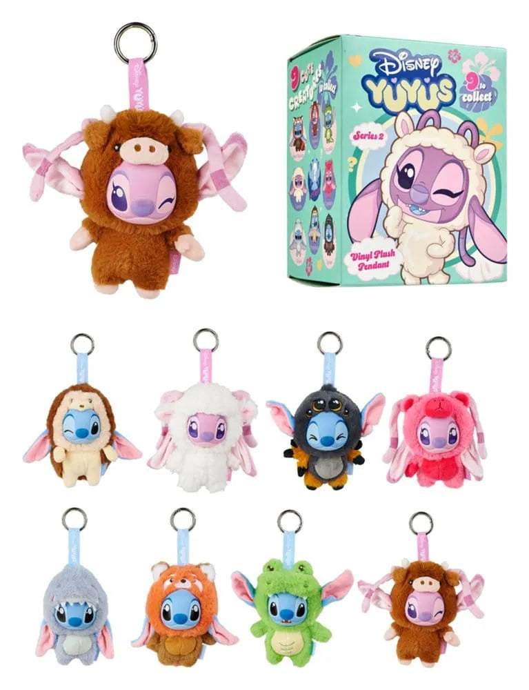 Disney Stitch Yuyus Mjukdjur Våg 2 Väskklämma Blind Box (8)