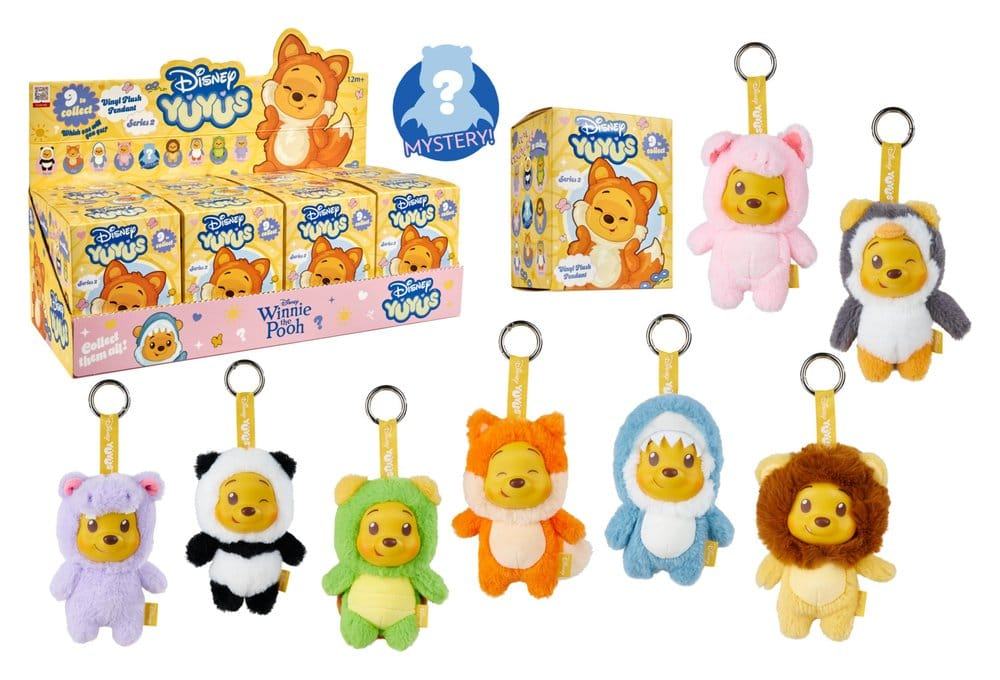 Disney Yuyus Nalle Puh Gosedjur Våg 2 Väsksmycke Blind Box (8)