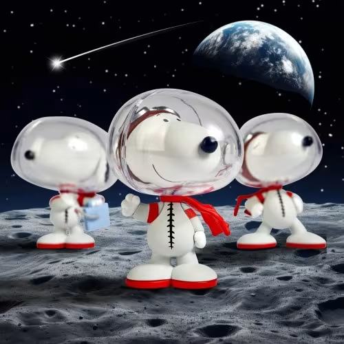 Peanuts Snoopy Worlds Beyond Urdu Blindball Blind Box (8-pack)