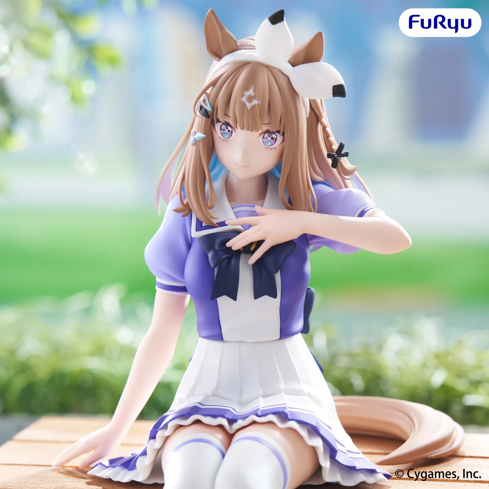 Umamusume Almond Eye Nudelhållarfigur