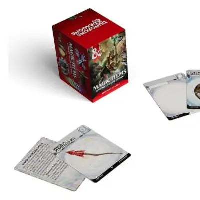 Dungeons & Dragons Referenskort Magiska Föremål (Vanliga och Mindre Vanliga) Svenska