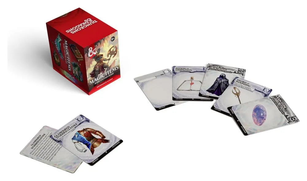 Dungeons & Dragons Referenskort: Magiska Föremål (Ovanliga och Mycket Ovanliga) Svenska