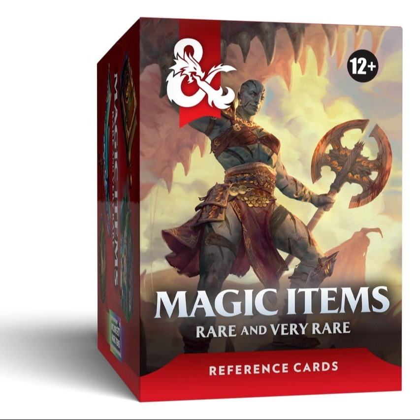 Dungeons & Dragons Referenskort: Magiska Föremål (Ovanliga och Mycket Ovanliga) Svenska