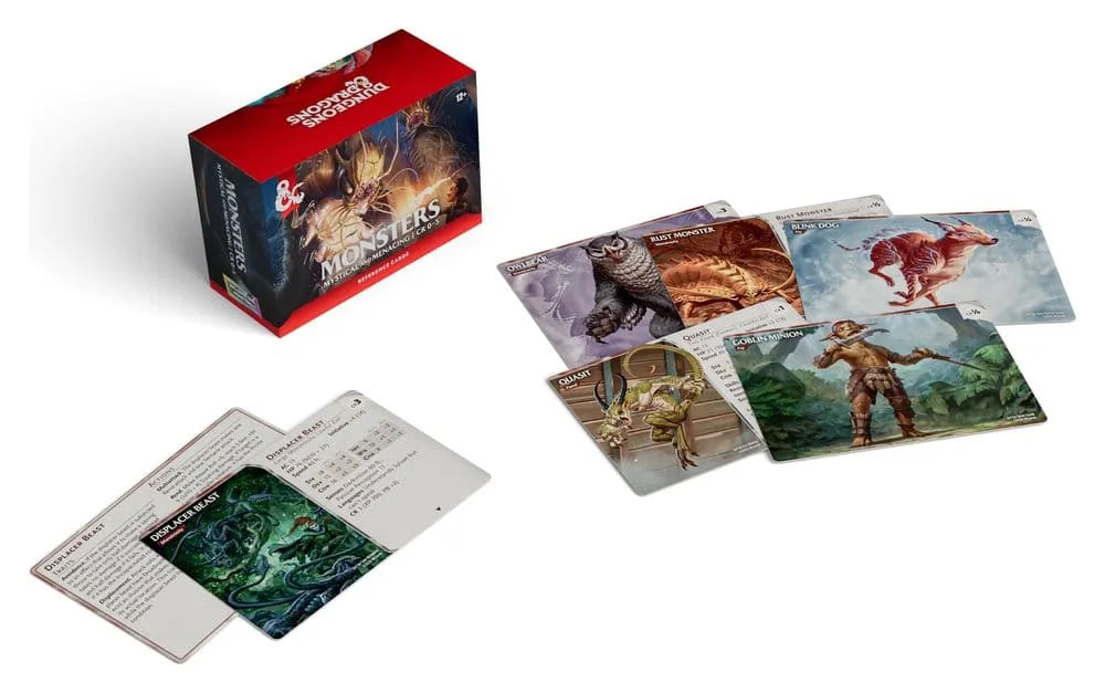 Dungeons & Dragons Referenskort Monster (Mystiska och Hotfulla) Svenska