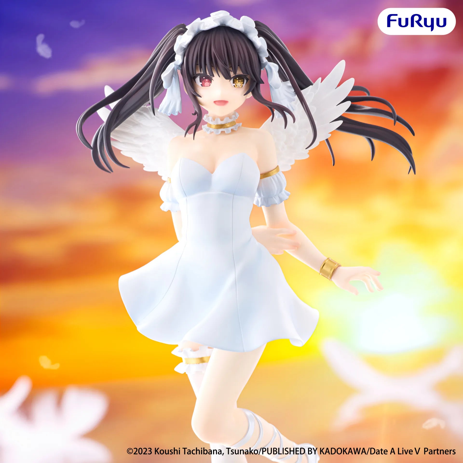 Date A Live V Kurumi Tokisaki Bicute Pure PVC-figur