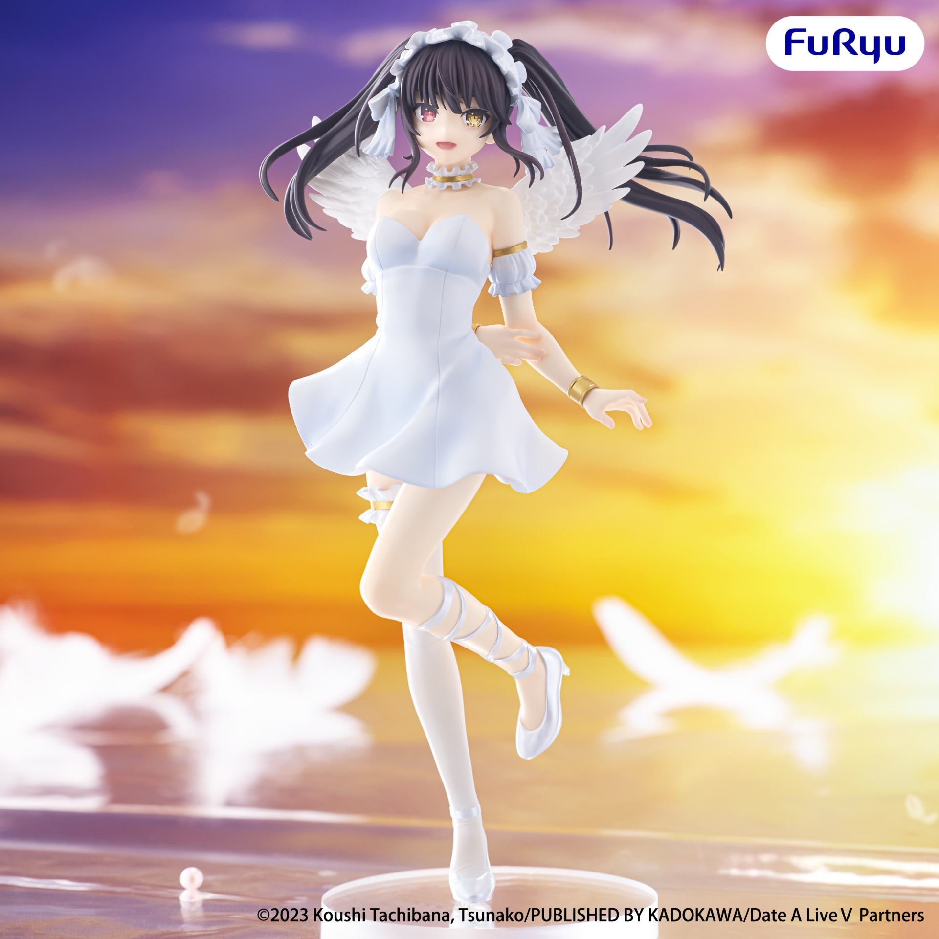 Date A Live V Kurumi Tokisaki Bicute Pure PVC-figur