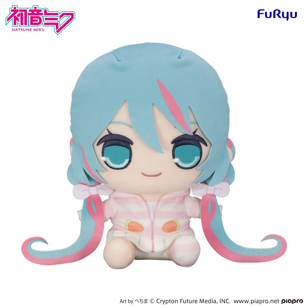 Hatsune Miku Kyurumaru Kaninöron Huvtröjepyjamas i Stort Mjukisdjur
