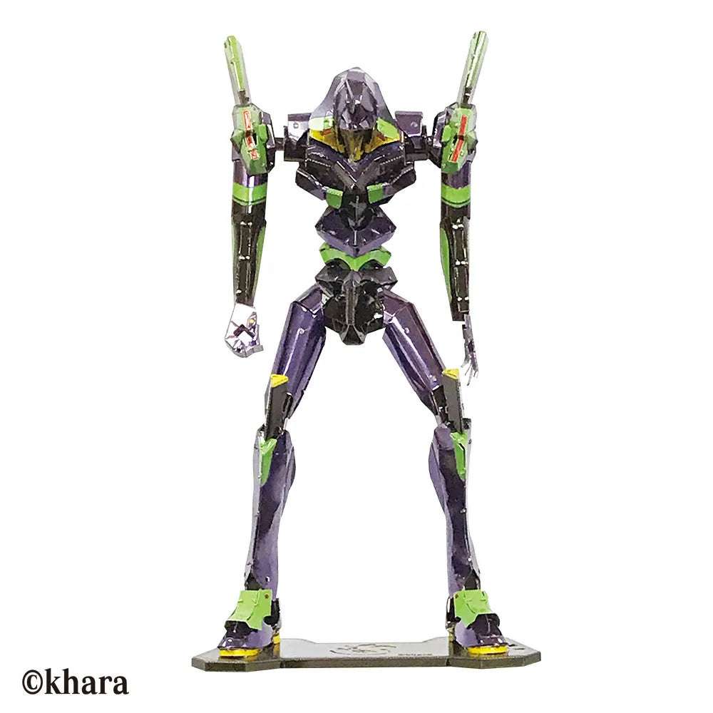 Evangelion Metallic Nano Puzzle Evangelion Unit 01 metallbyggsats