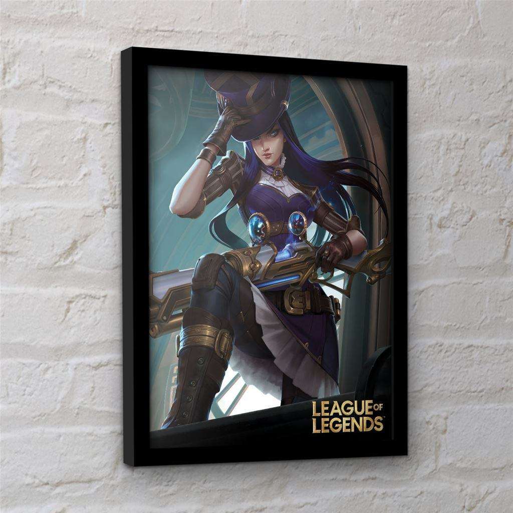 LEAGUE OF LEGENDS CAITLYN COLLECTOR PRINT