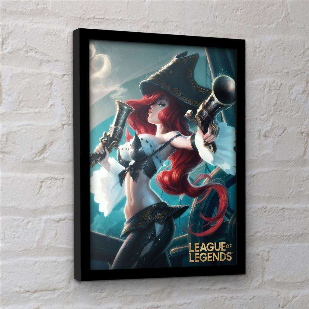 LEAGUE OF LEGENDS MISS FORTUNE COLLECTOR PRINT