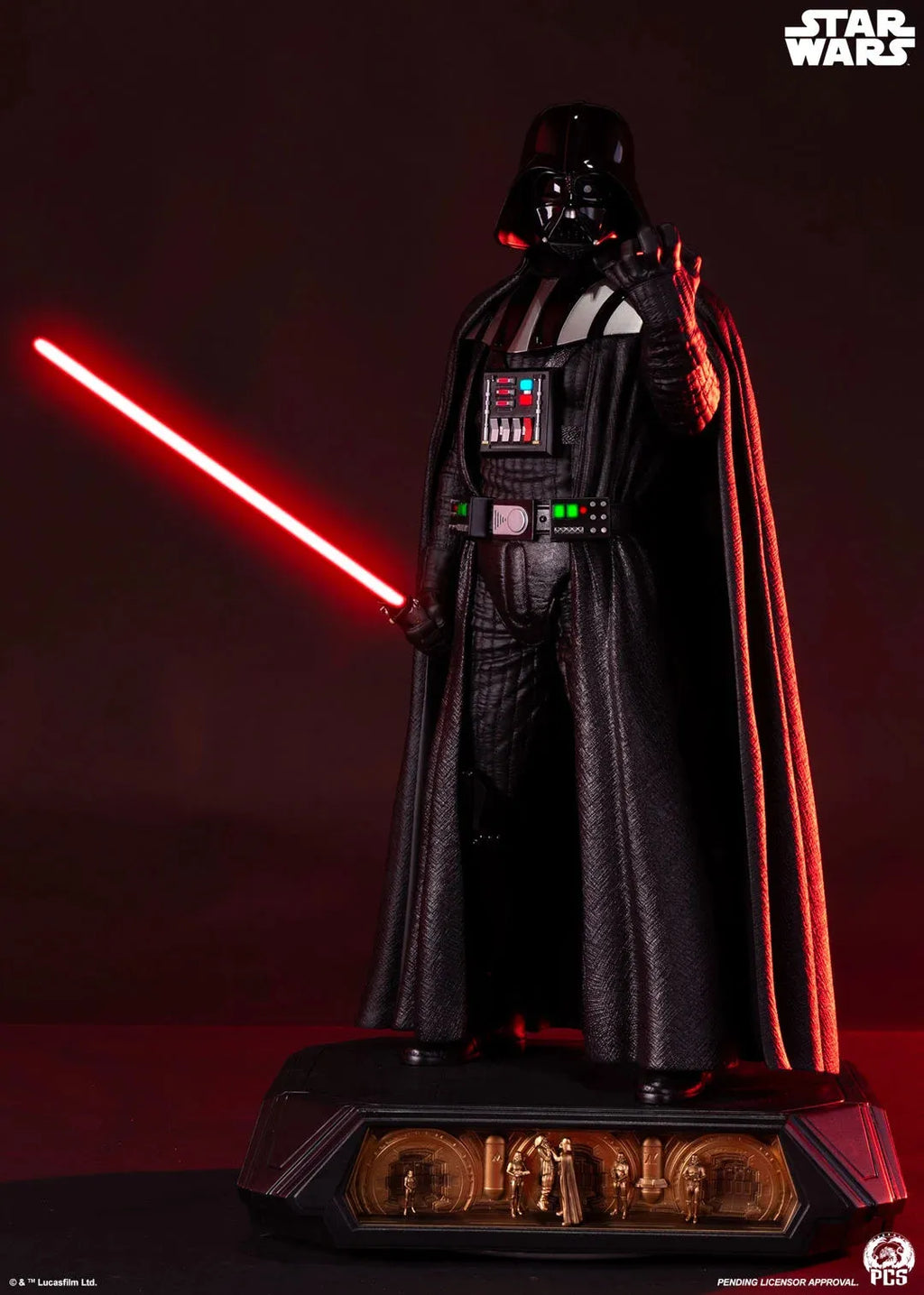 Star Wars Darth Vader figur i skala 1:3