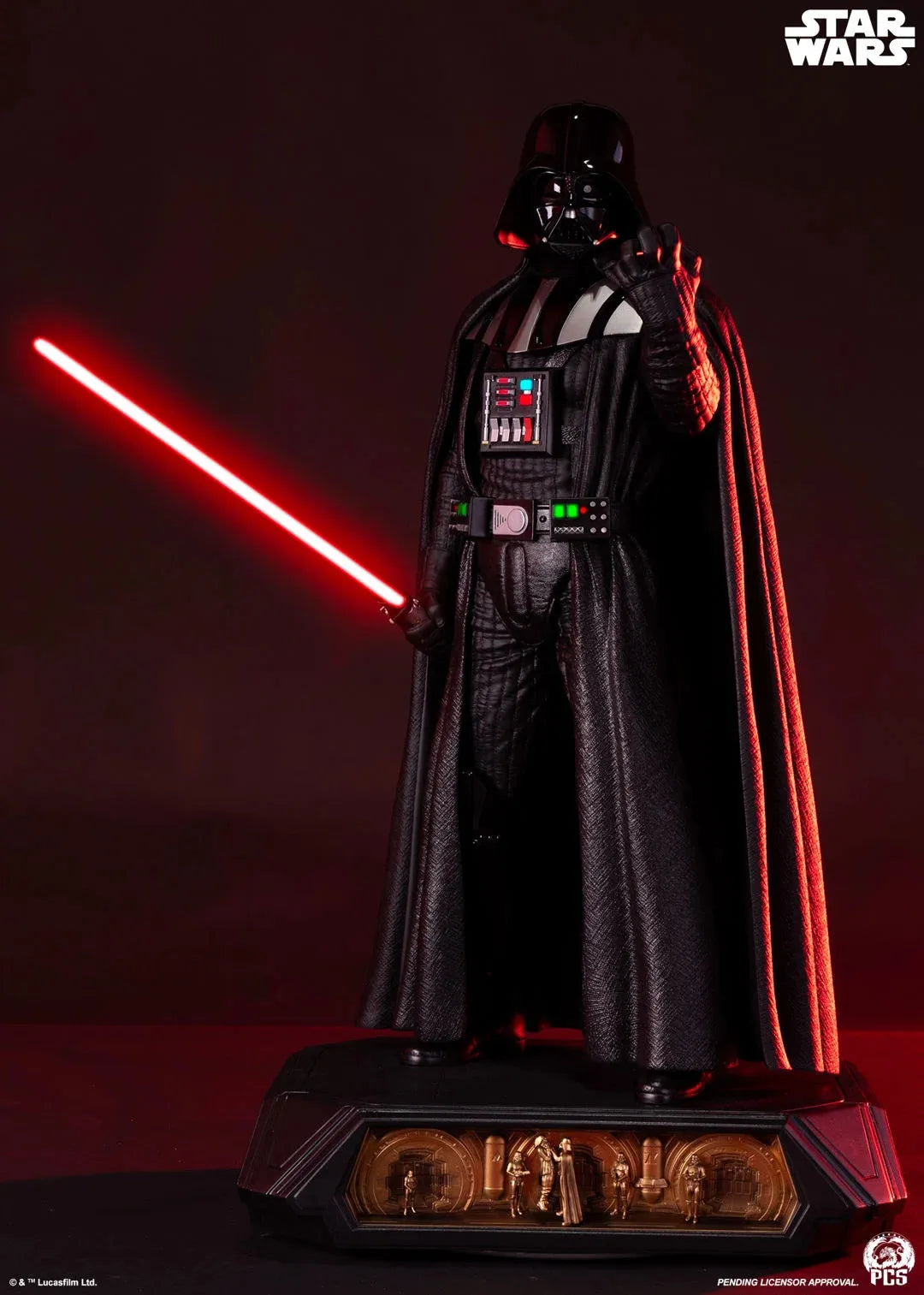 Star Wars Darth Vader figur i skala 1:3