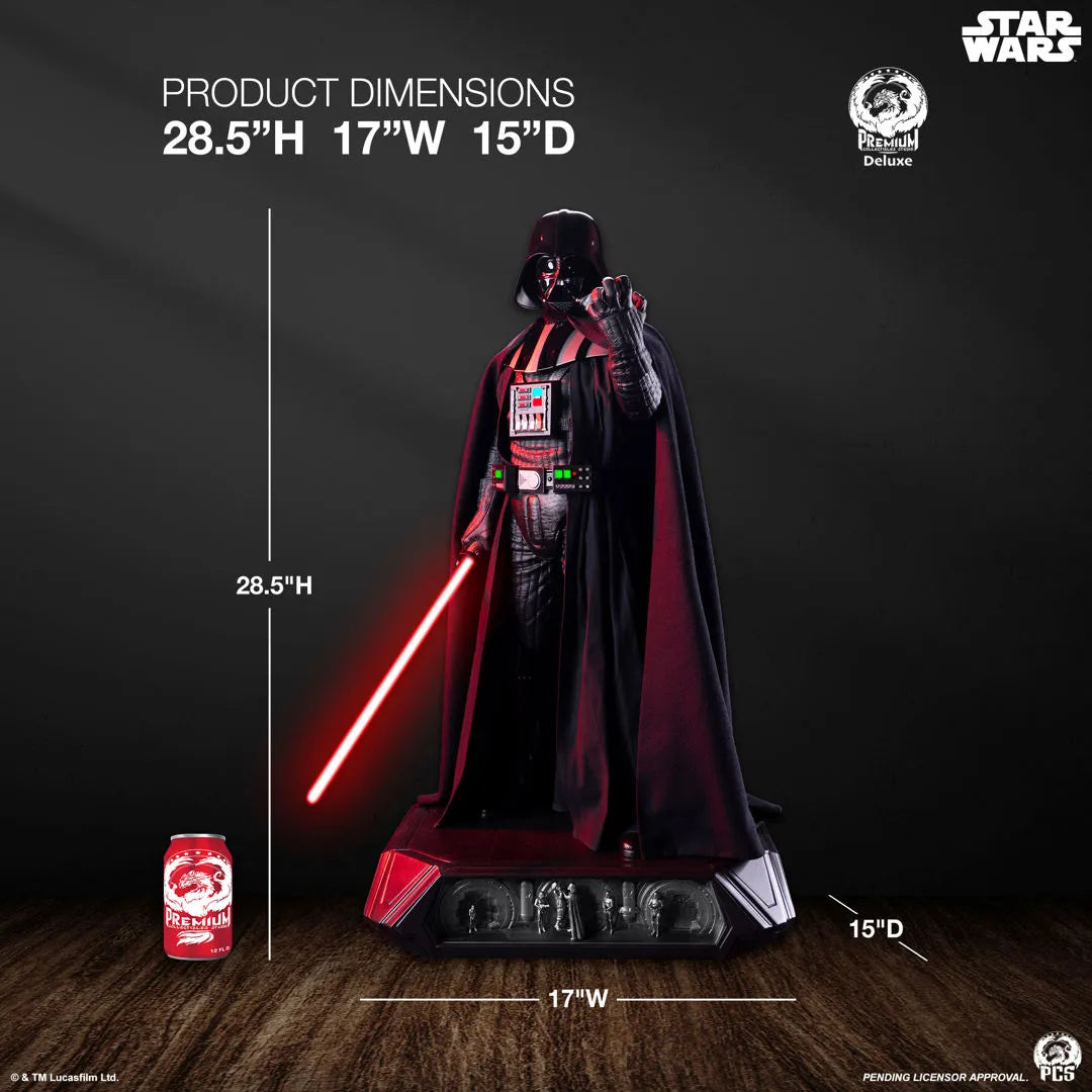 Star Wars Darth Vader figur i skala 1:3 Deluxe Edition