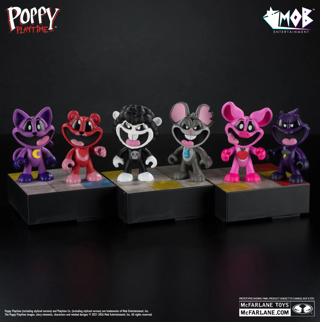 Poppy Playtime Blind Box Wave 1 Display med 12 boxar
