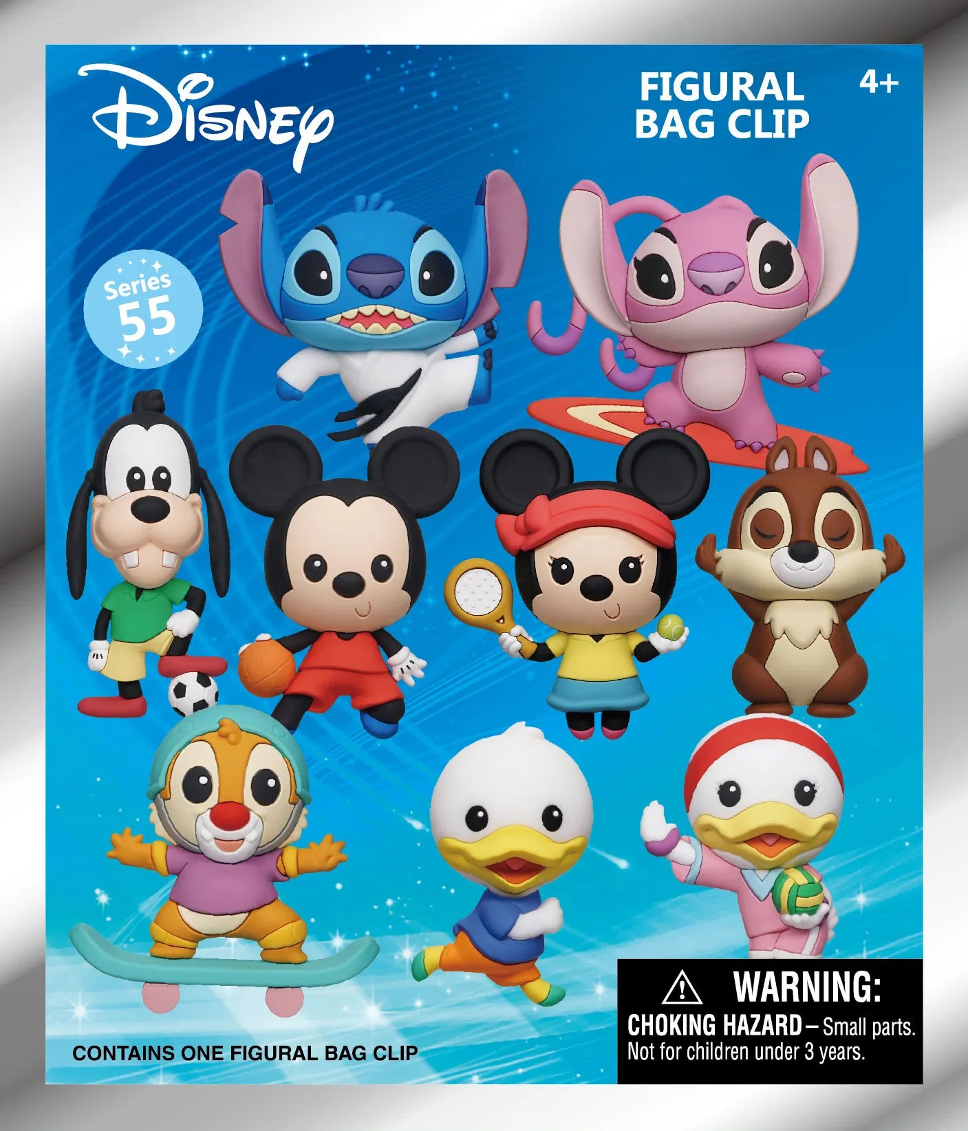 Disney Sports Bag Clip Blind Box Display (24 st)
