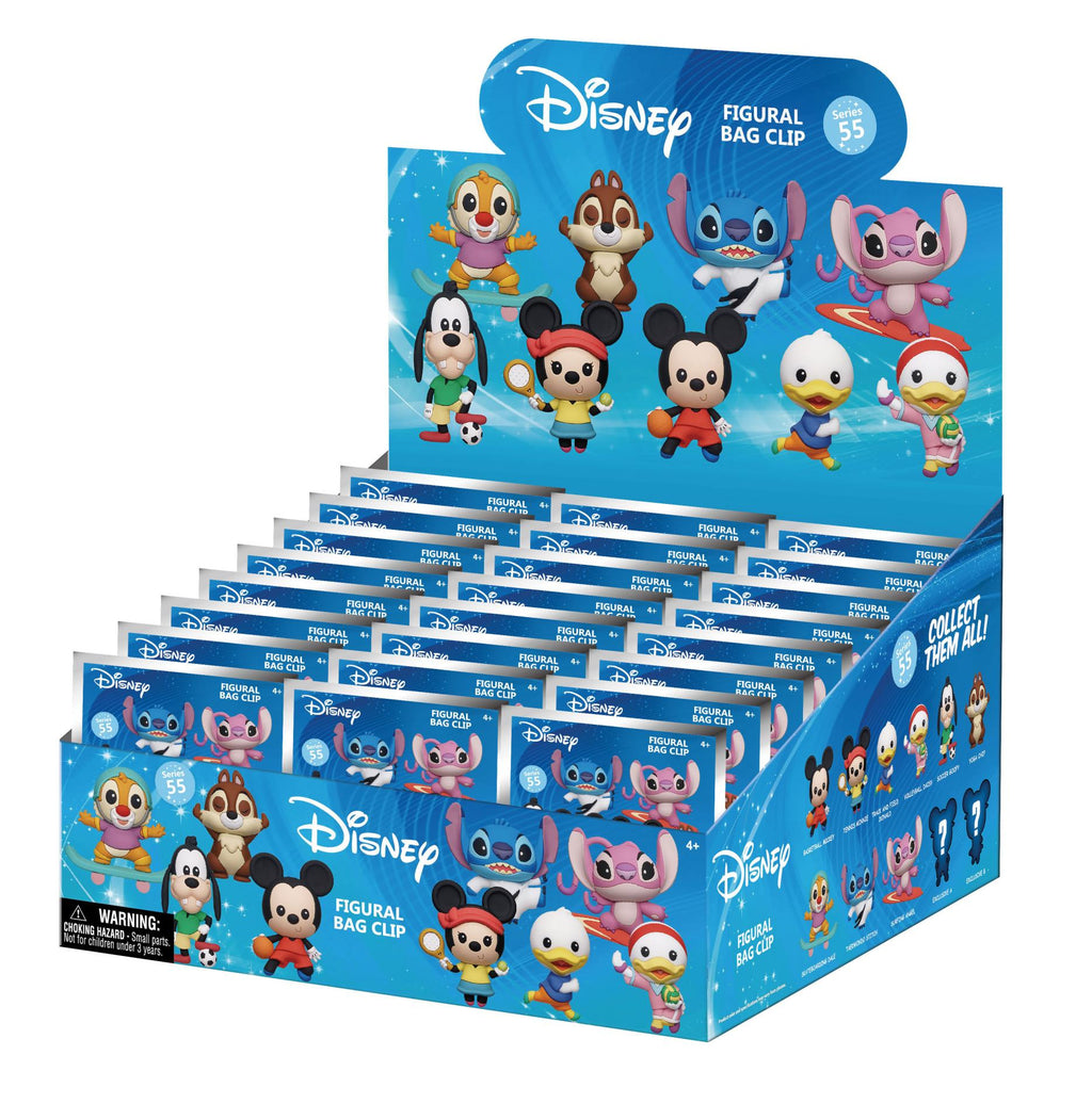 Disney Sports Bag Clip Blind Box Display (24 st)