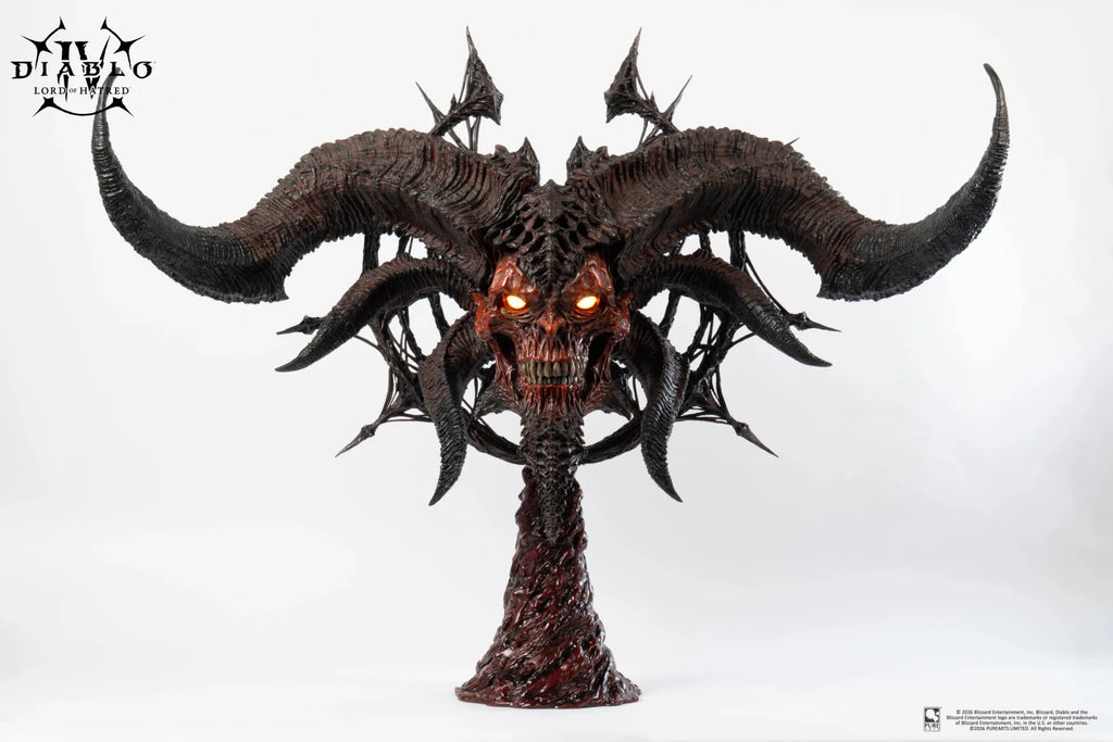 Diablo IV Lord of Hatred Mephisto Art Mask Life-Size