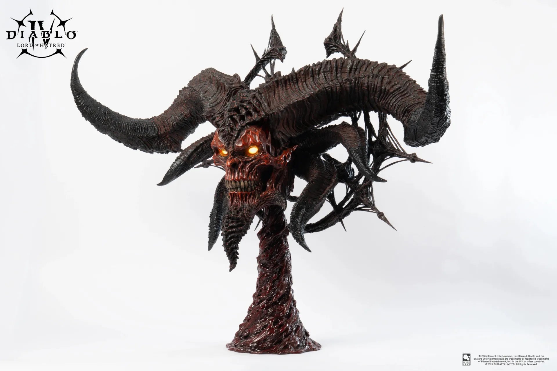 Diablo IV Lord of Hatred Mephisto Art Mask Life-Size