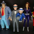 DC DIRECT BATMAN ANIMATED BUILD-A-FIGURE WAVE 6 ACTION FIGURE SET (6)