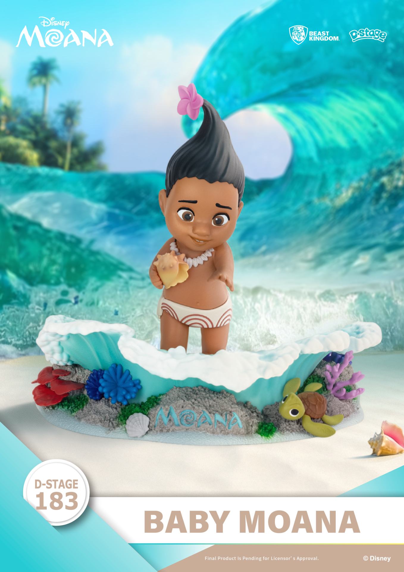 Moana Baby Moana D-Stage minifigur