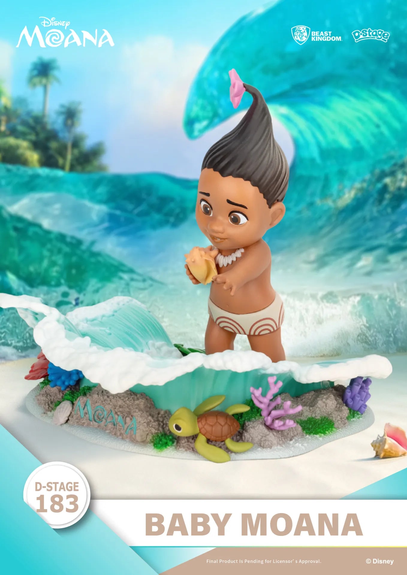Moana Baby Moana D-Stage minifigur