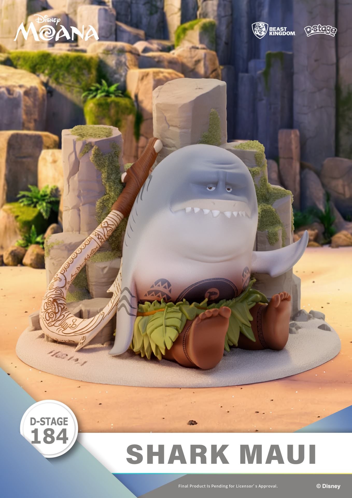 Moana Shark Maui D-Stage minifigur