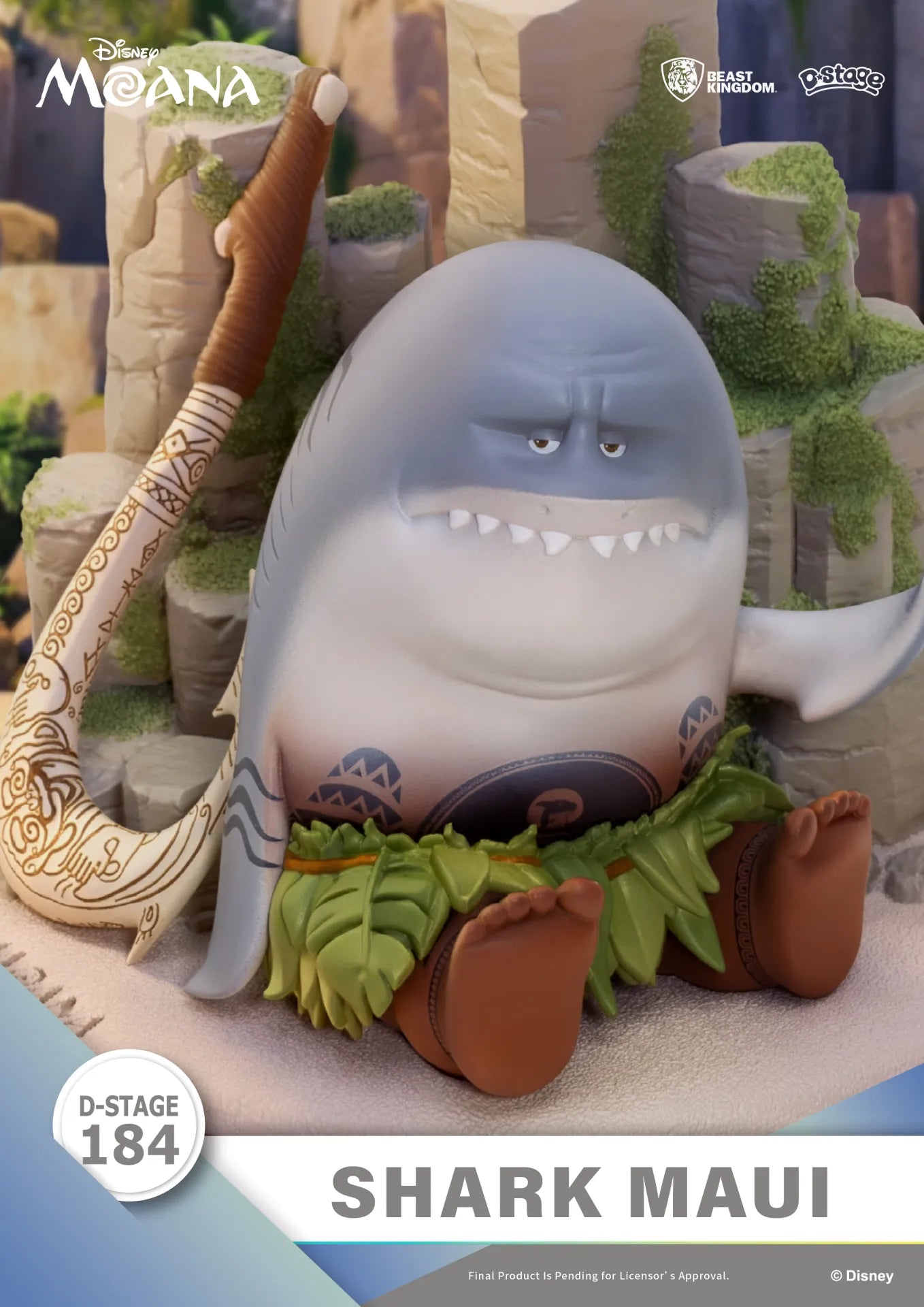 Moana Shark Maui D-Stage minifigur