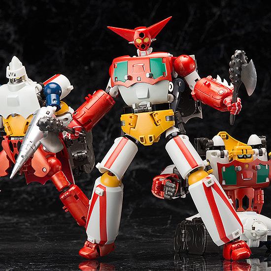 Getter Robo Dynamic Change R Getter Robo actionfigurset