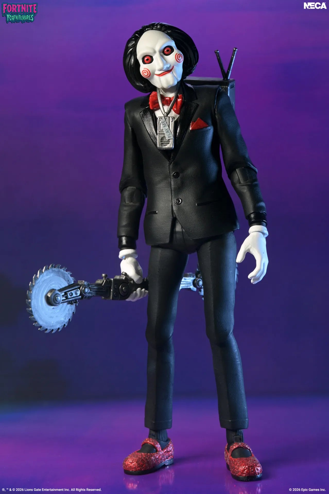 Fortnite x SAW Billy the Puppet actionfigur
