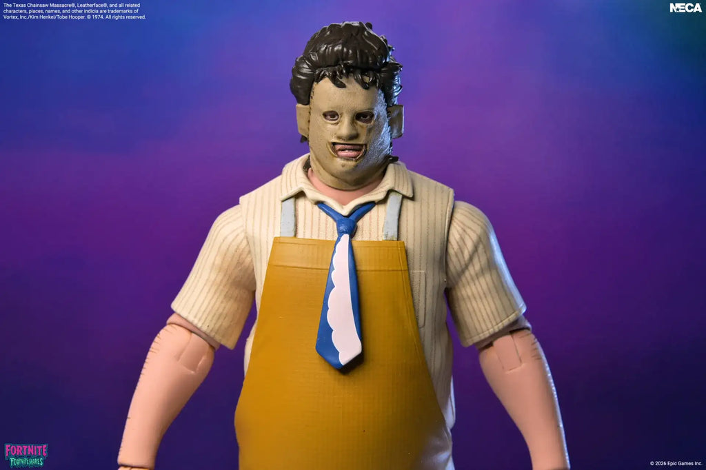 FORTNITE X TEXAS CHAINSAW MASSACRE LEATHERFACE ACTION FIGURE 6