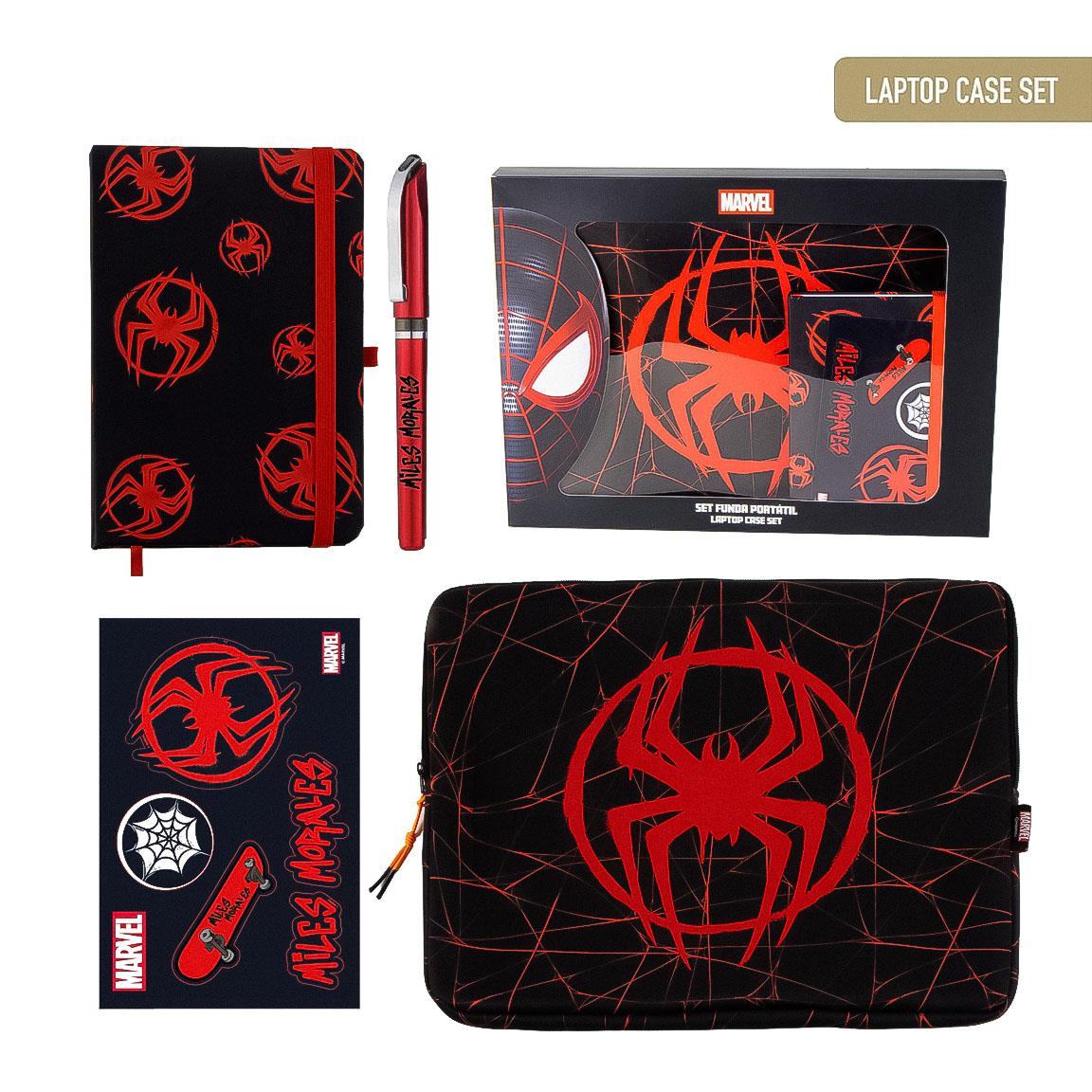 Spider-Man presentset med skrivmaterial