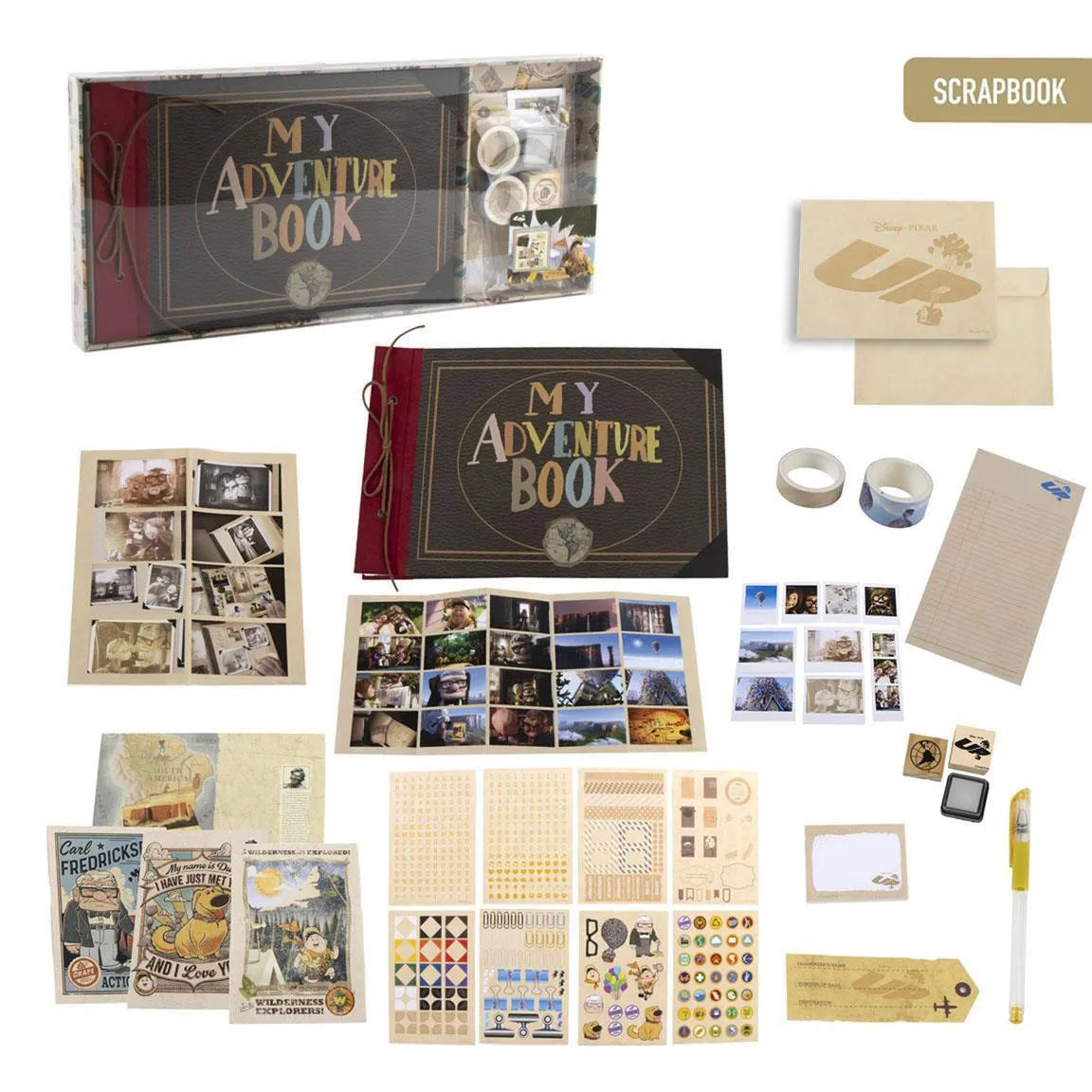 Up My Adventure Book presentset