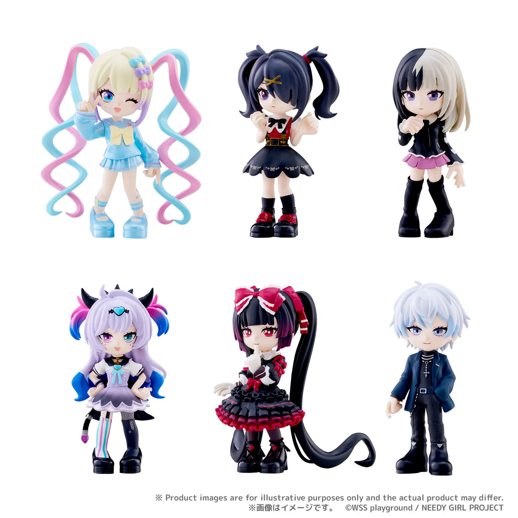Needy Girl Overdose PalVerse minifigurset (6)