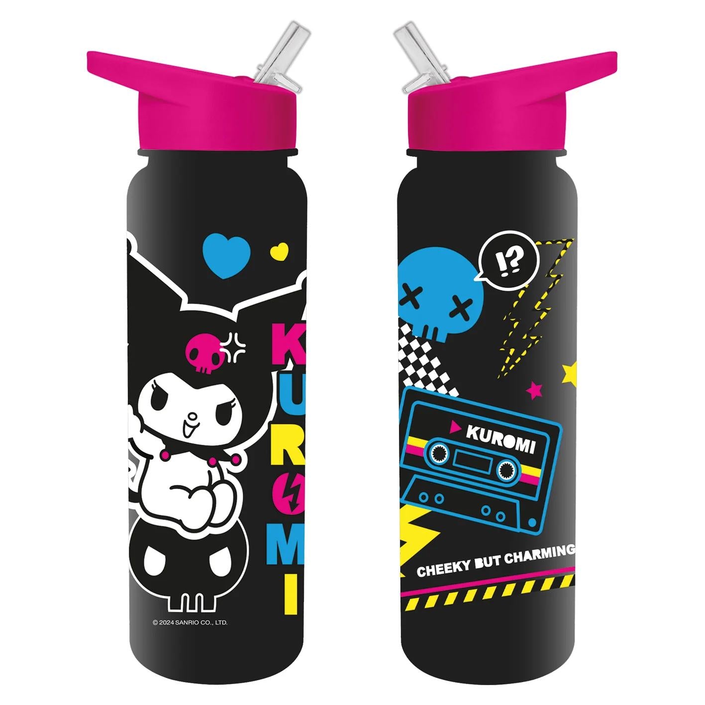 Sanrio Kuromi Punk Vibes dryckesflaska