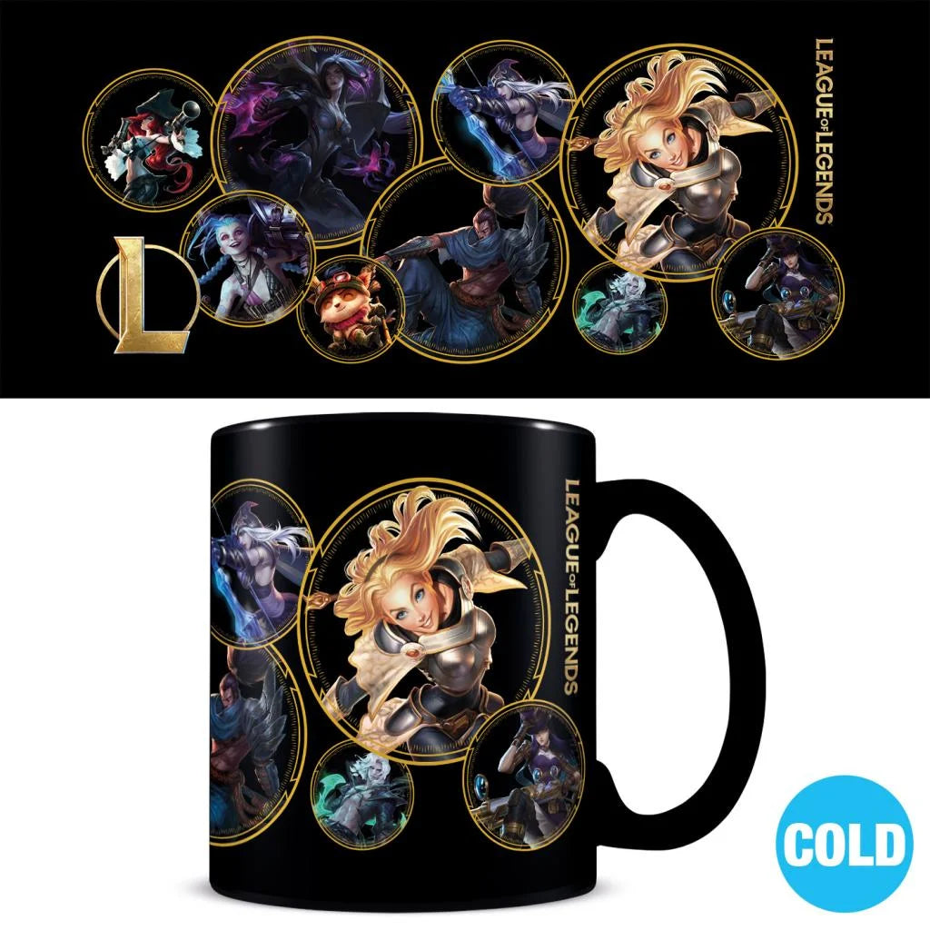 League Of Legends Champions värmekänslig mugg