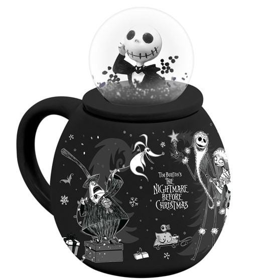 Nightmare Before Christmas Celebrate Snowglobe Mugg