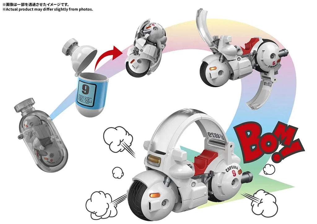 Dragon Ball Hoipoi Capsule No.9 Bulma's Motorcycle CHANGE ARTS