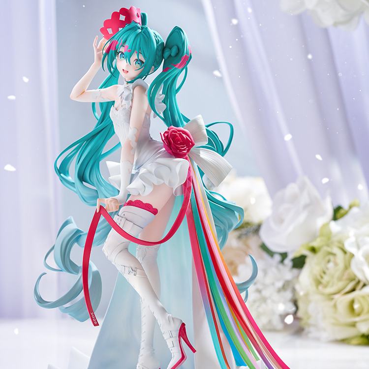 Hatsune Miku Racing Miku 15th Rapsody 2010-2025 G.S. Collection Figur