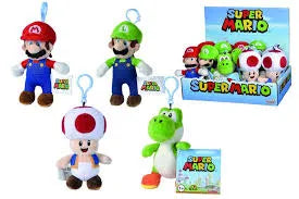 Super Mario gosedjursnyckelring display (12)