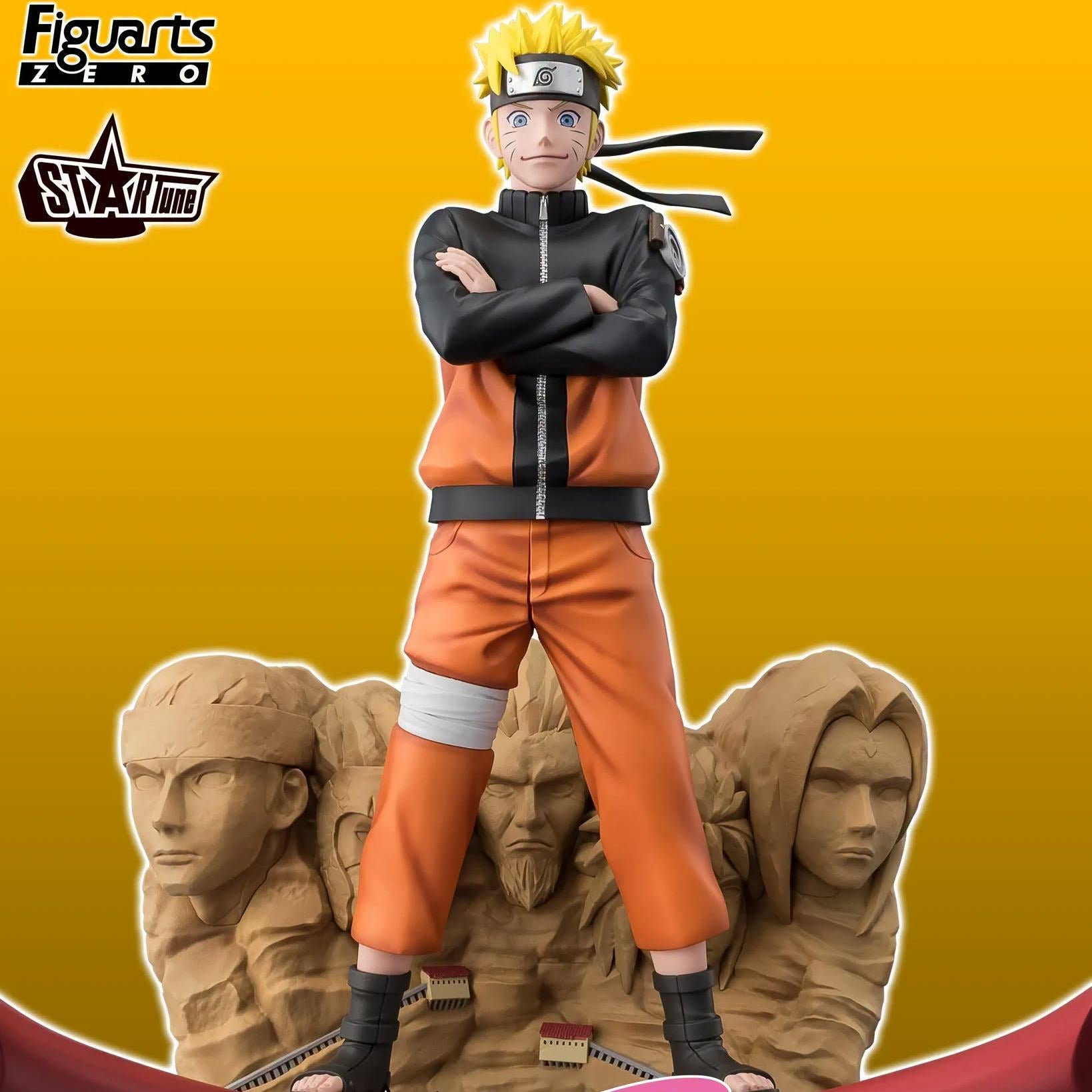 Naruto Naruto Uzumaki The Will To Hokage FiguartsZERO STARTune PVC-figur