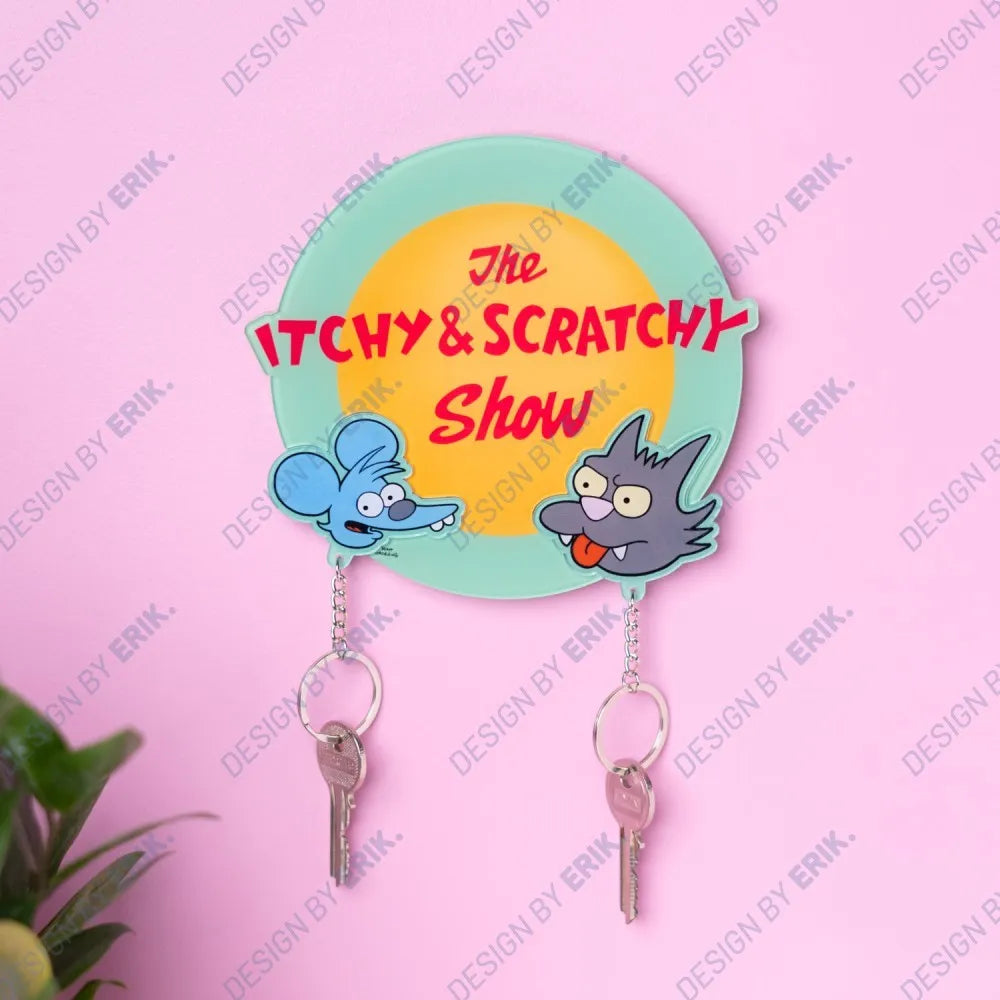 The Simpson The Itchy & Scratchy Show nyckelhållare