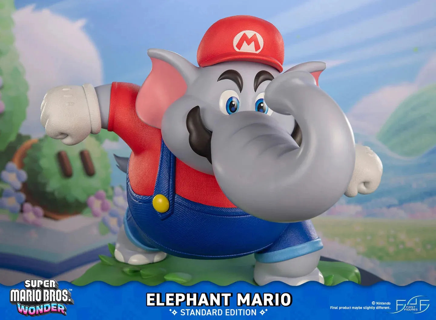 Super Mario Bros Elephant Mario resinfigur
