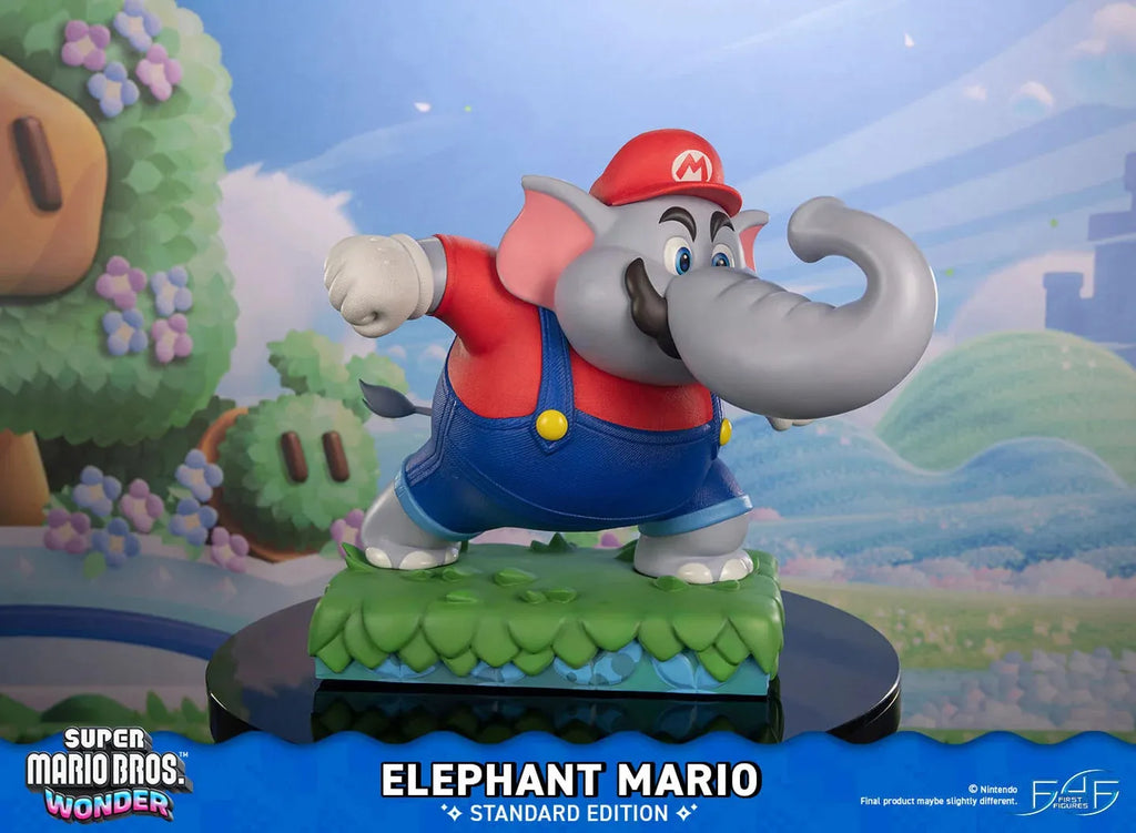 Super Mario Bros Elephant Mario resinfigur