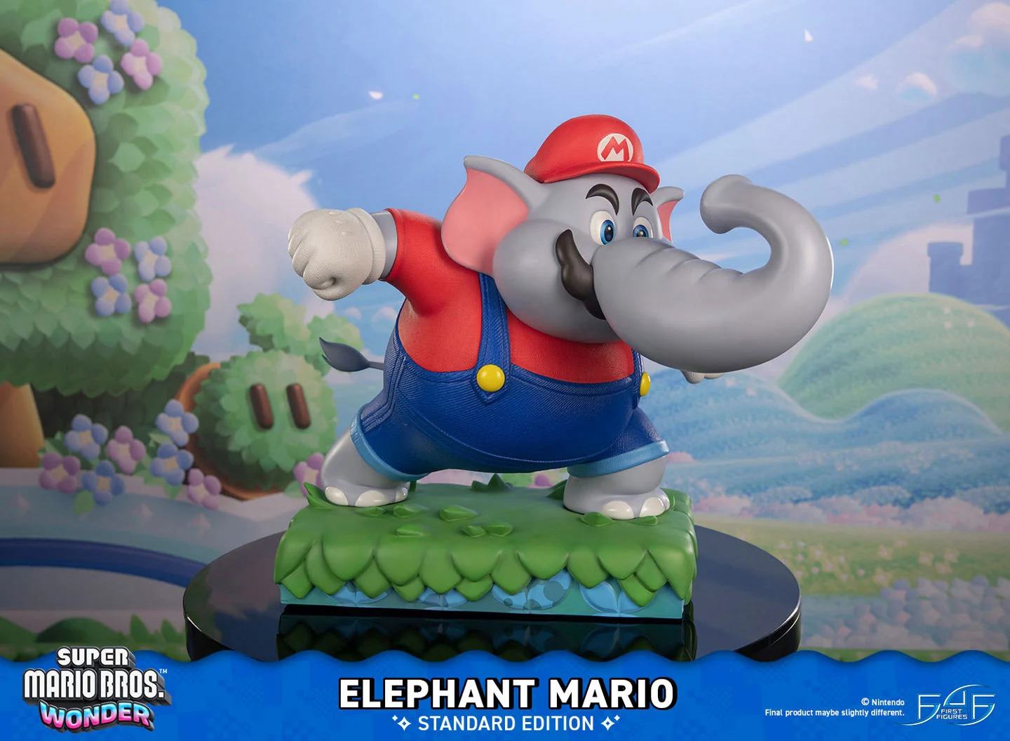 Super Mario Bros Elephant Mario resinfigur