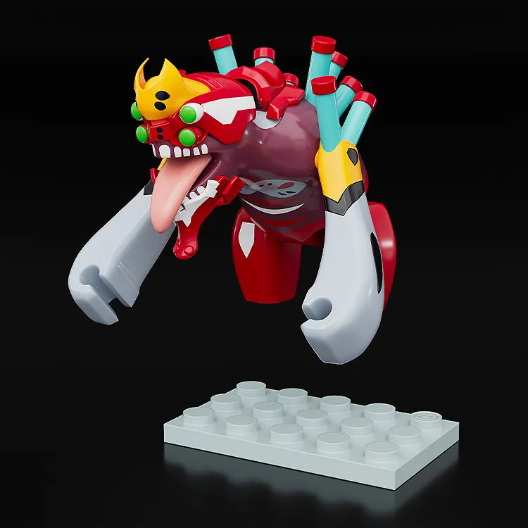 Rebuild Of Evangelion Unit 02 Beast Form 2nd Phase Type 1 BRICKROID samlarfigur