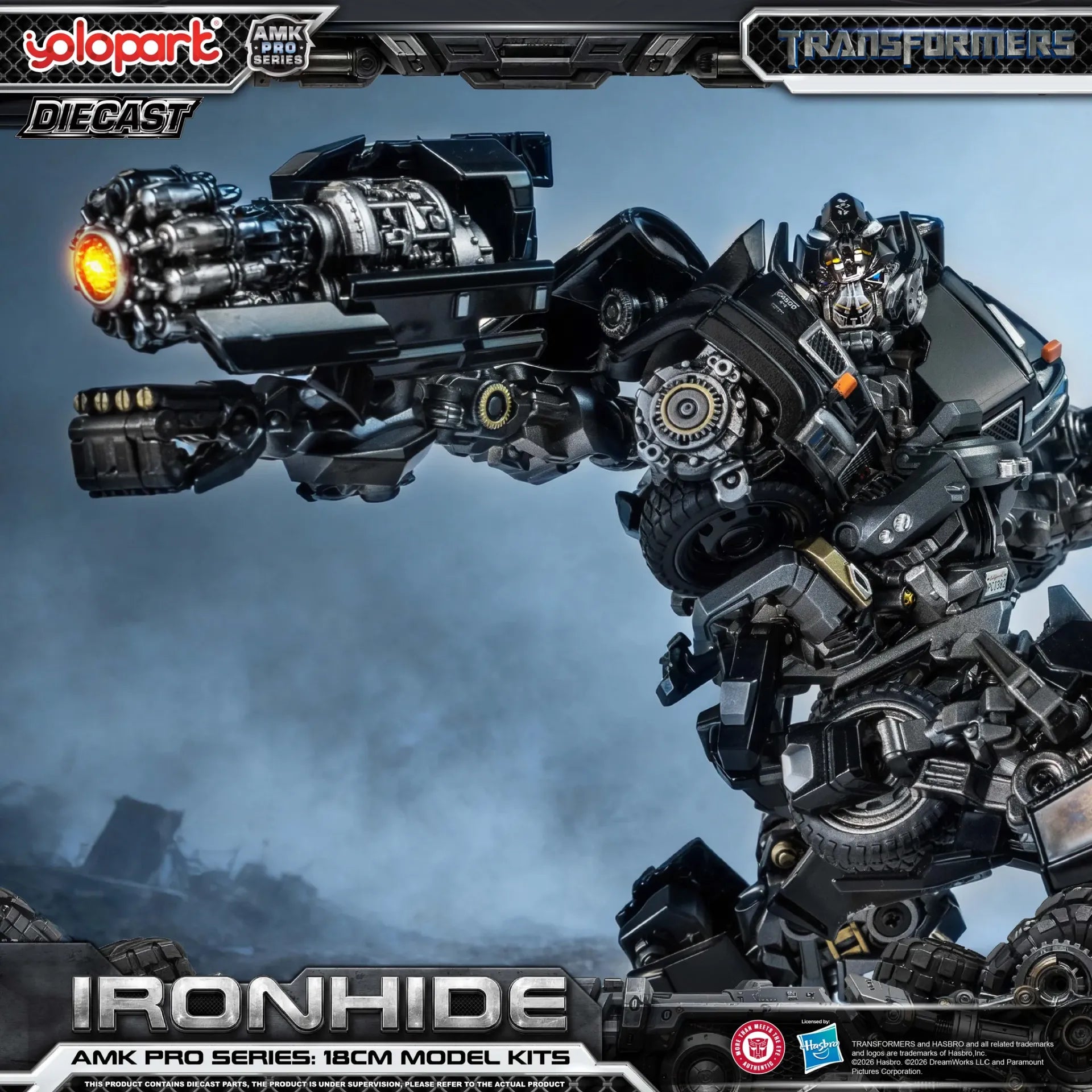 Transformers 2007 Ironhide AMK PRO modellkit