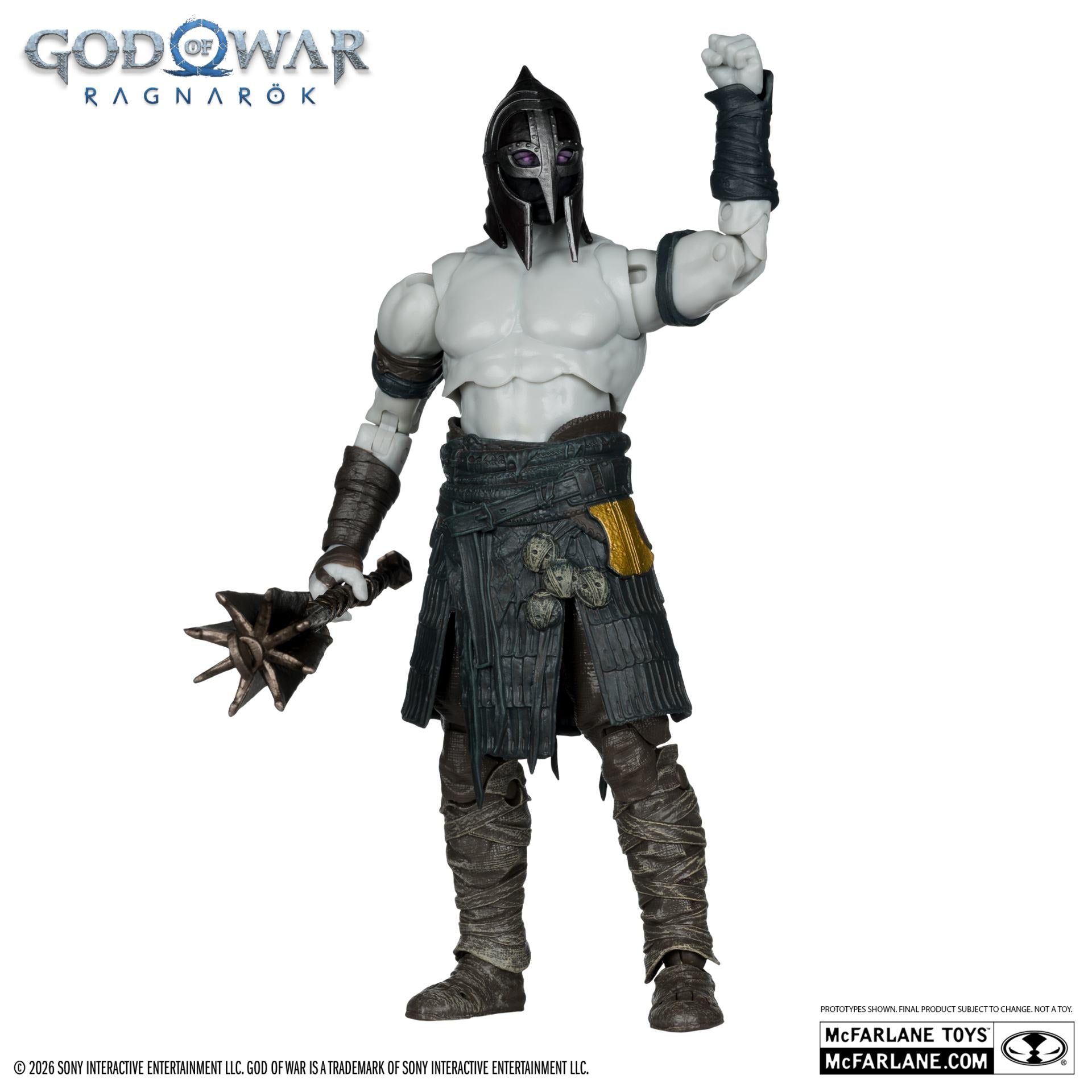 McFarlane Gaming Edition 7 tum God of War Ragnarök WV1 Einherjar figur