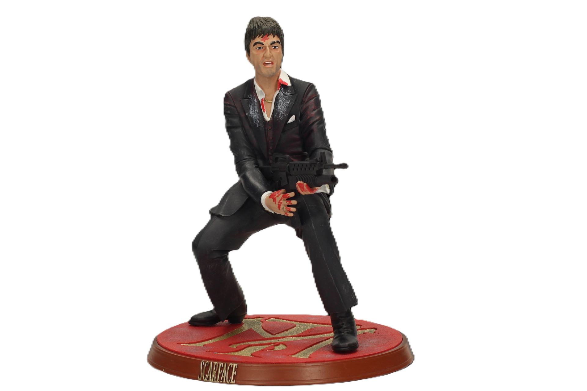 SCARFACE TONY MONTANA SHOOTING BLOODY FIGURE - bild 1