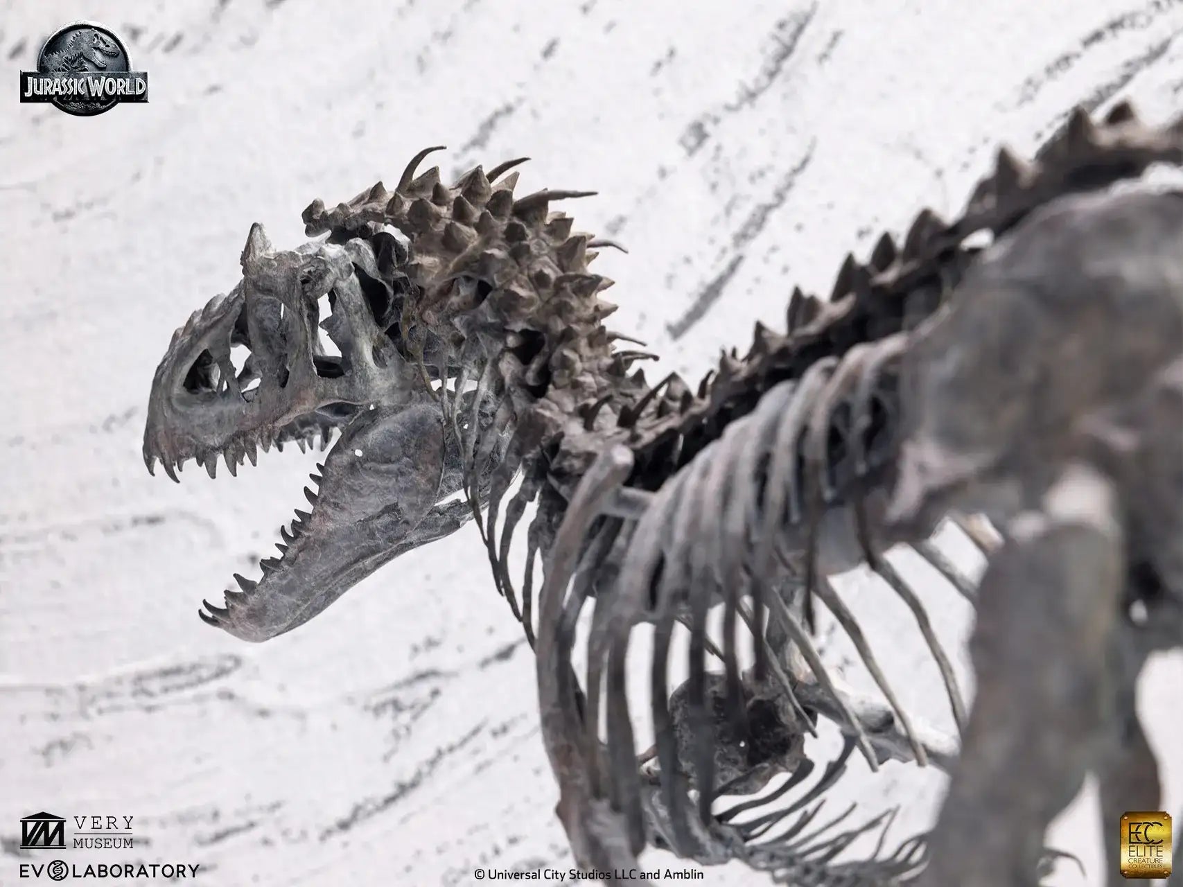 JURASSIC WORLD INDOMINUS REX SKELETON BRONZE 1/24 SCALE - bild 7