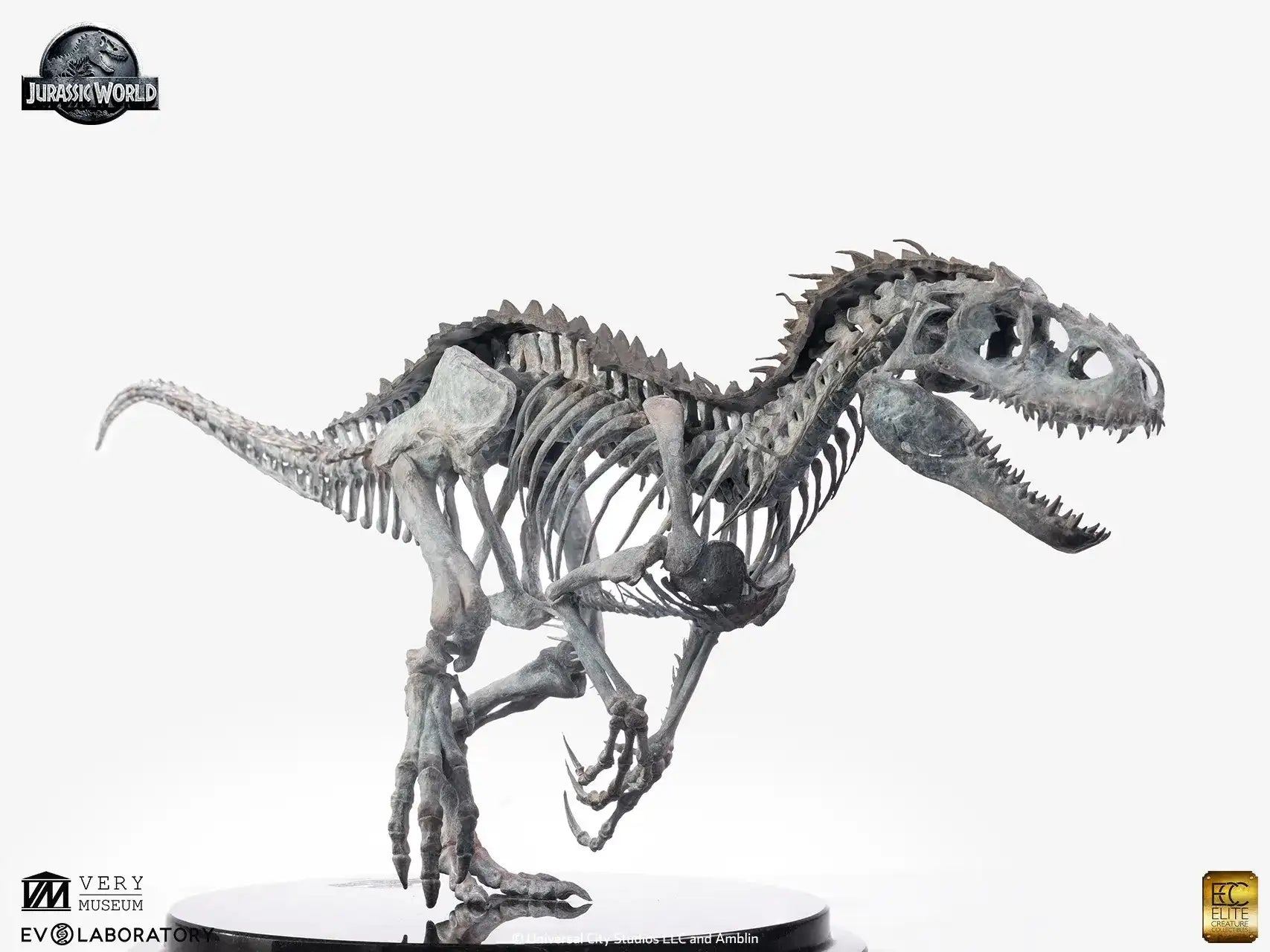 JURASSIC WORLD INDOMINUS REX SKELETON BRONZE 1/24 SCALE - bild 3